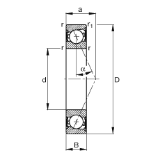 SS B7024-E-2RSD-T-P4S, {(dio)(ji)Ɍb|  = 25ɂ(c)ܷ⣬ǽ|ƹ