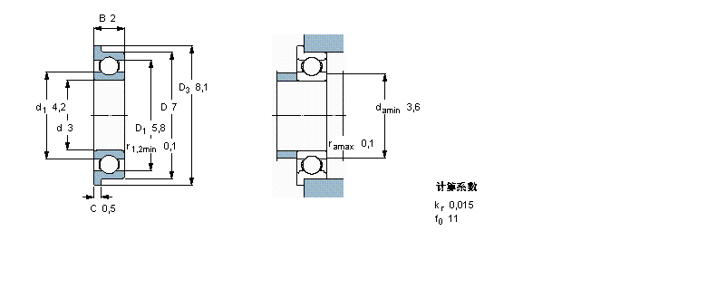 SKF S, УP, mW6210-2ZӱD