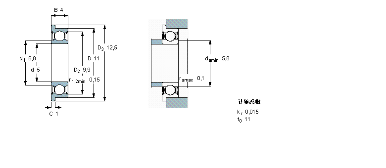SKF S, Pm, mWEEYB003-2ZRӱD