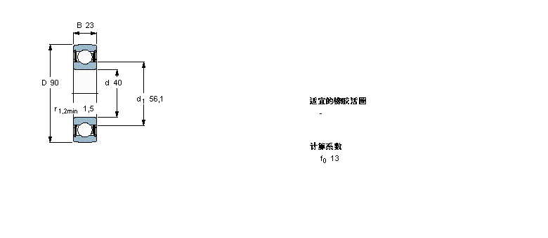 SKF Y-S, ˜ʃȦ1726208-2RS1ӱD