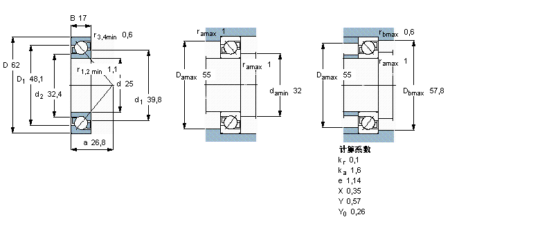 SKF ǽ|S, 7305BECBPӱD