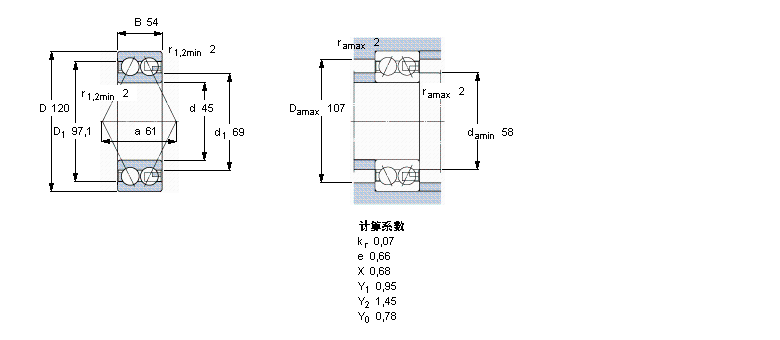 SKF ǽ|S, p, m5309E-2ZӱD