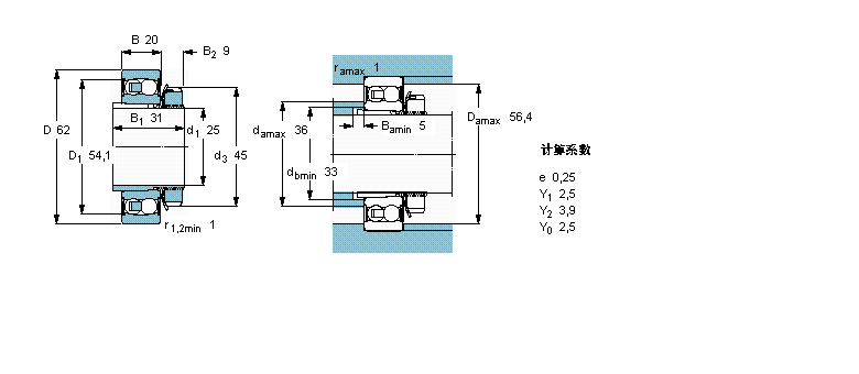 SKF {(dio)S, o, o(w)ܷ1206EKTN9+H206ӱD
