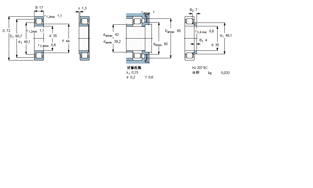 SKF ALS, , NJ O(sh)ӋNJ207ECMӱD