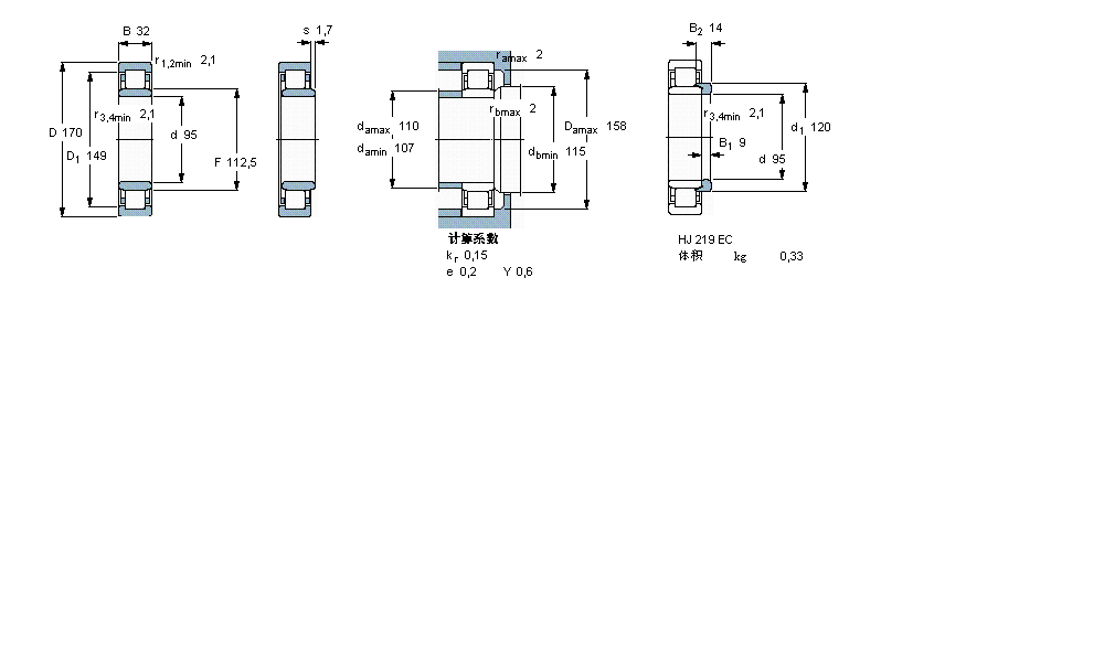 SKF ALS, , NU O(sh)ӋNU219ECJӱD