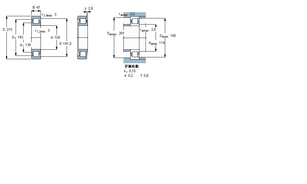 SKF ALS, , N OӋN320ECPӱD