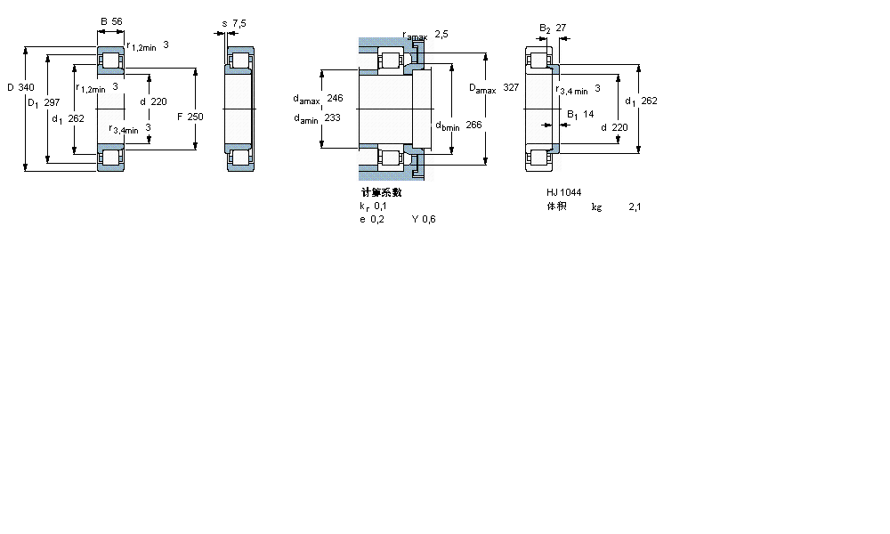 SKF ALS, , NU O(sh)ӋNU2944M2PӱD