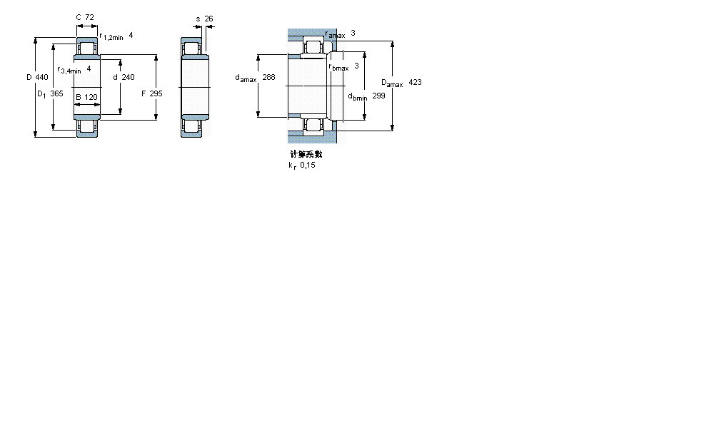 SKF ALS, , NU O(sh)ӋNU2248MAӱD