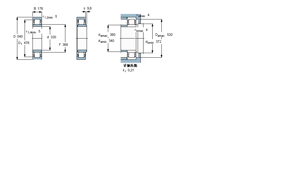 SKF ALS, , NU O(sh)Ӌ(j)NU3064ECMӱD
