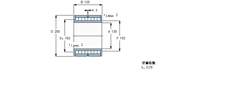 SKF ALS, НMbLNNU6024VӱD