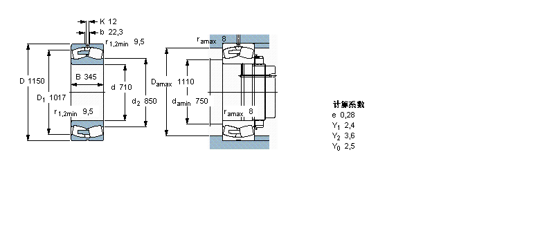 SKF LS, A͈AF, AF̓(ni), o(w)ܷ240/710ECAK30/W33ӱD