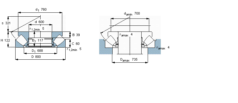 SKF LS, LS294/560EMӱD