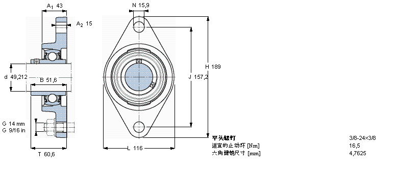 SKF ڸߜصY-SІԪmԪEAS, SFYT45TF/VA228ӱD