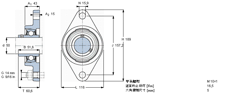 SKF ڸߜصY-SІԪmԪEAS, ӢSFYT1.15/16TF/VA228ӱD