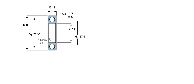 SKF ۺS,S, POM/POM/stainless steel/PA666209/HR11TNӱD