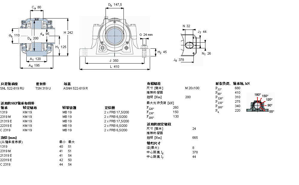 SKF ʷʽS, SNLھoϵSͷͷFSNL319TURUӱD