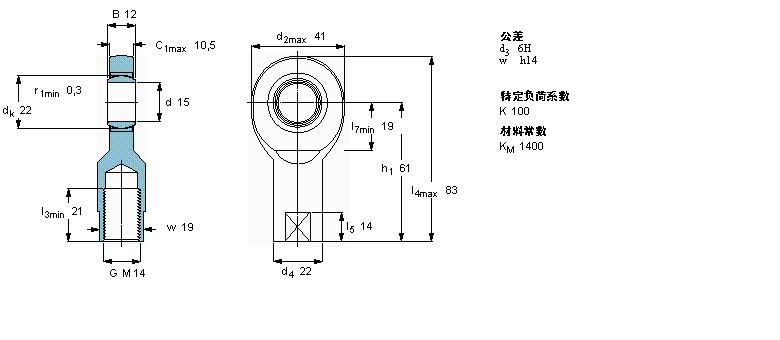 SKF So(h)U, ݼy, /PTFE(f)ϲSILKB14FӱD